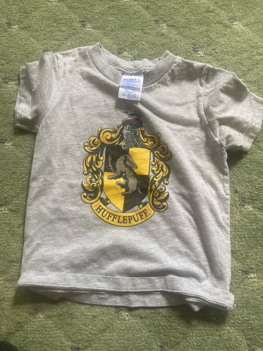 Port & Company Hufflepuff Shirt 2T